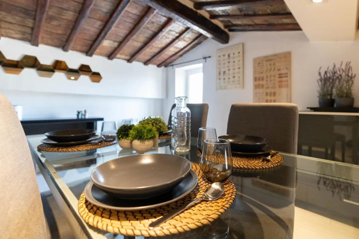 15 Min From Piazza Venezia Skyline Sanctuary In Trastevere Buitenkant foto