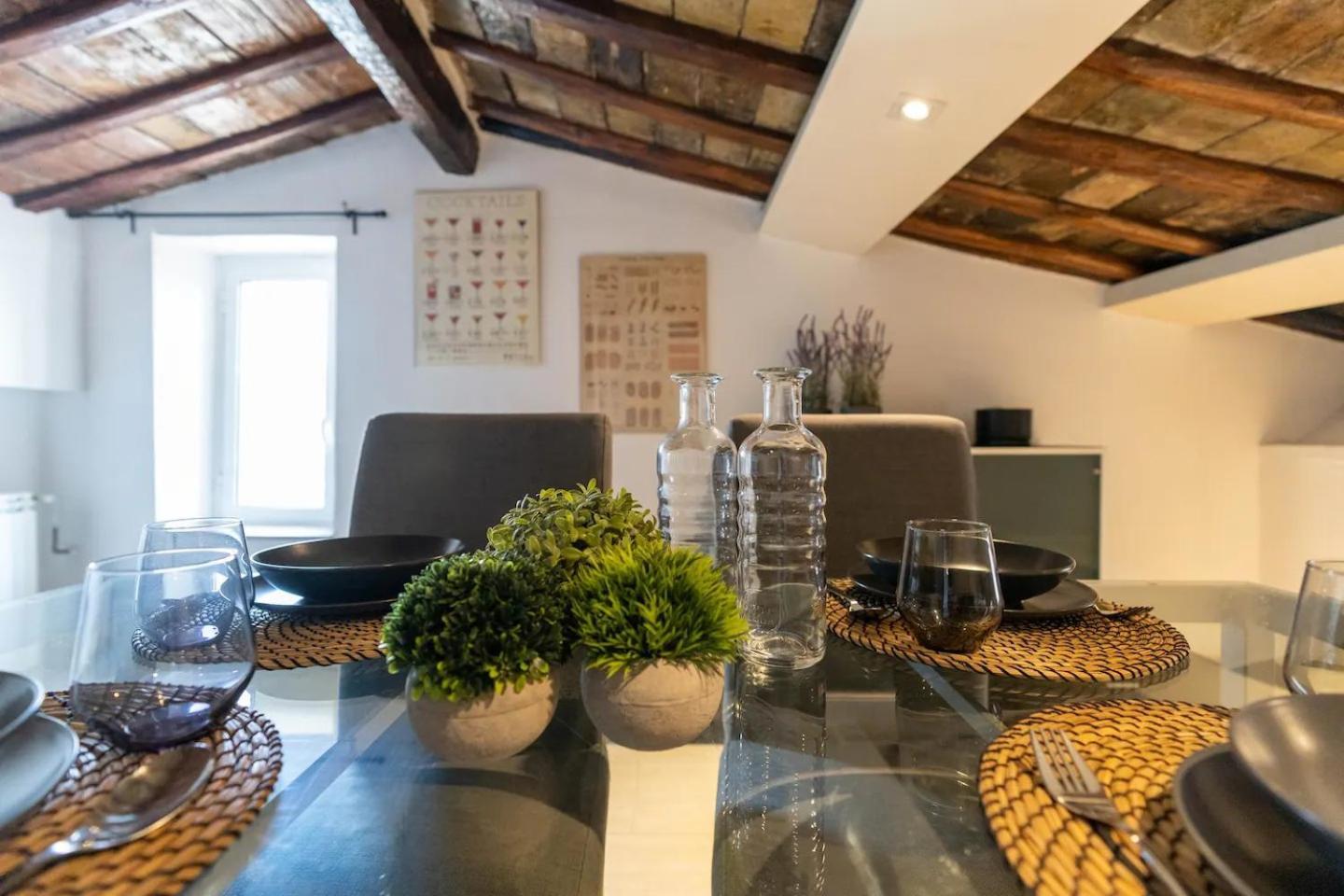 15 Min From Piazza Venezia Skyline Sanctuary In Trastevere Buitenkant foto