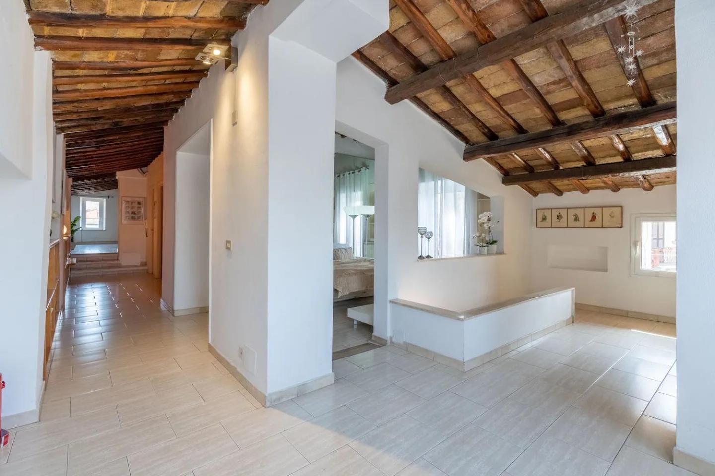 15 Min From Piazza Venezia Skyline Sanctuary In Trastevere Buitenkant foto
