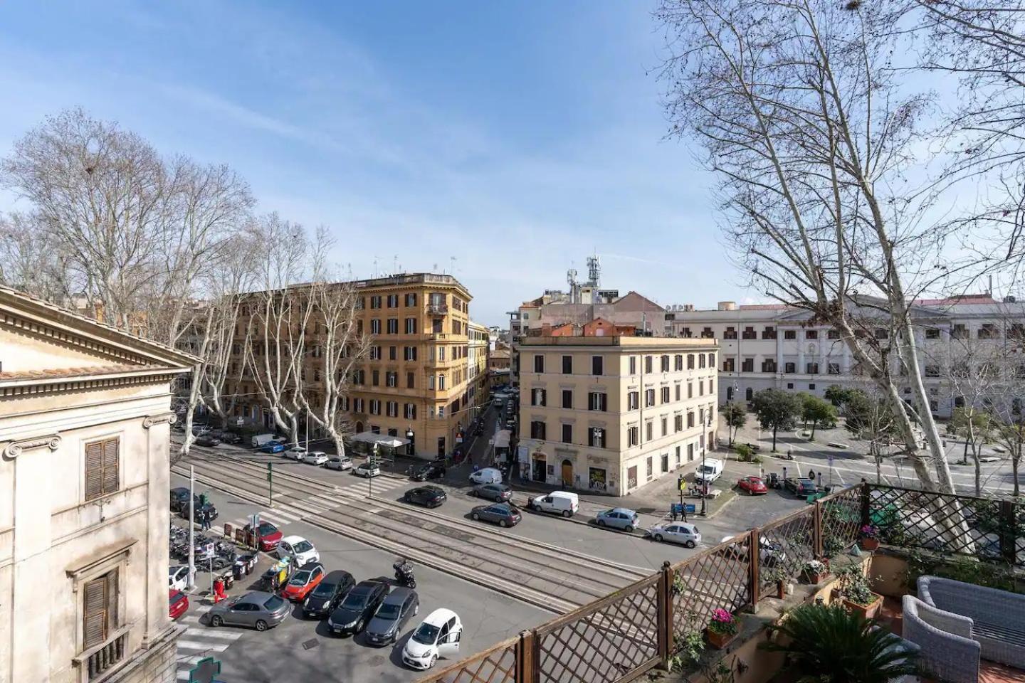 15 Min From Piazza Venezia Skyline Sanctuary In Trastevere Buitenkant foto