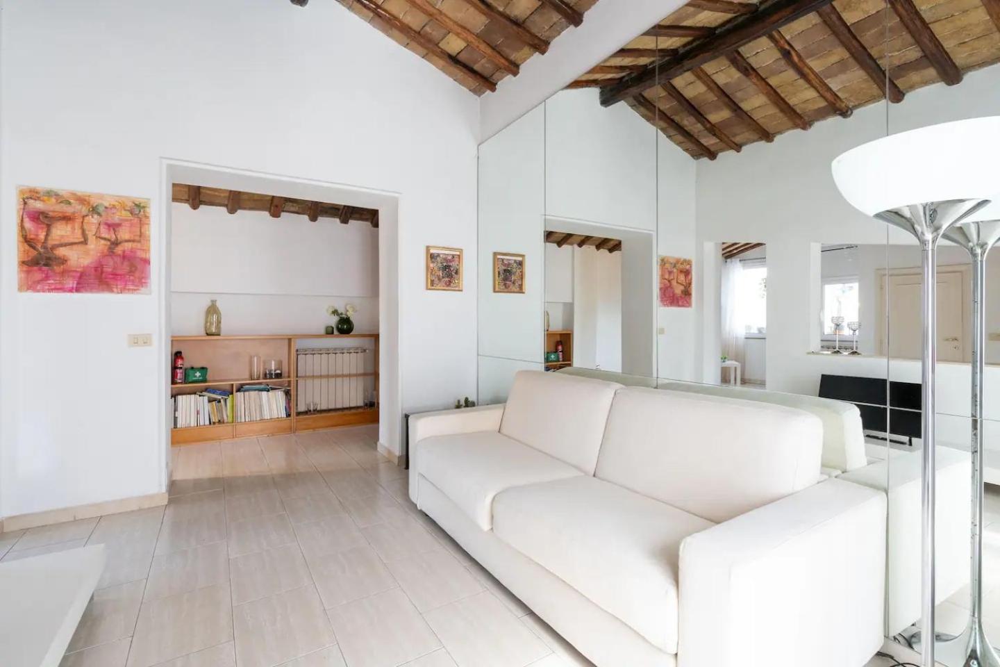 15 Min From Piazza Venezia Skyline Sanctuary In Trastevere Buitenkant foto