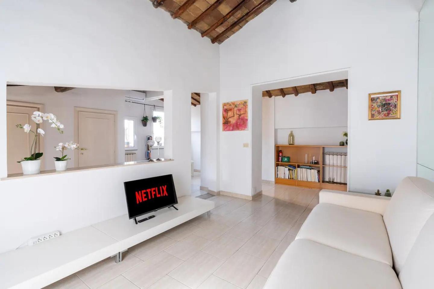 15 Min From Piazza Venezia Skyline Sanctuary In Trastevere Buitenkant foto