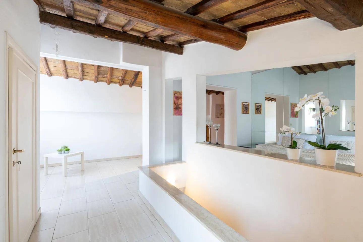 15 Min From Piazza Venezia Skyline Sanctuary In Trastevere Buitenkant foto