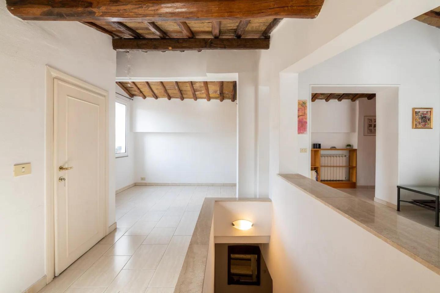 15 Min From Piazza Venezia Skyline Sanctuary In Trastevere Buitenkant foto