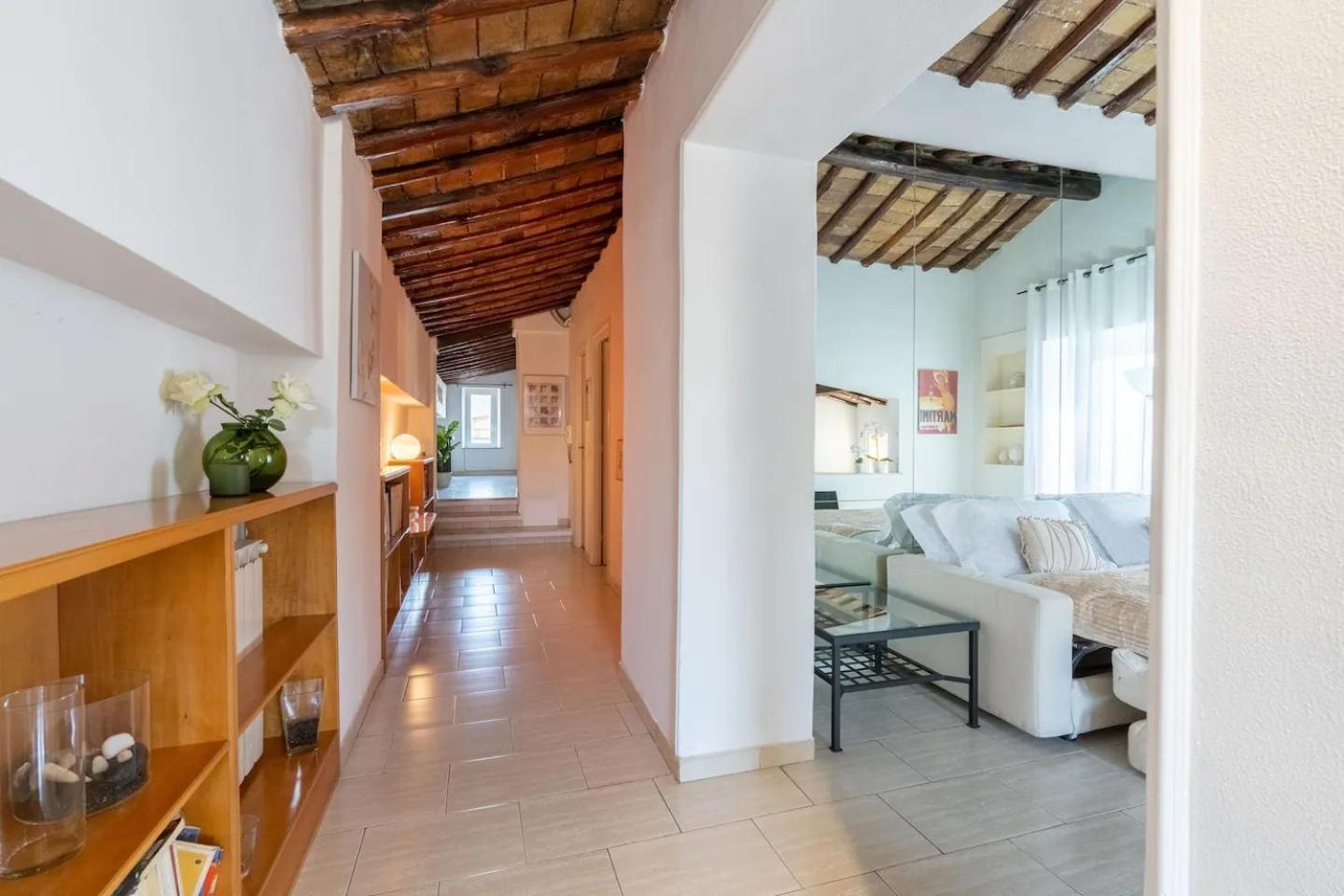 15 Min From Piazza Venezia Skyline Sanctuary In Trastevere Buitenkant foto